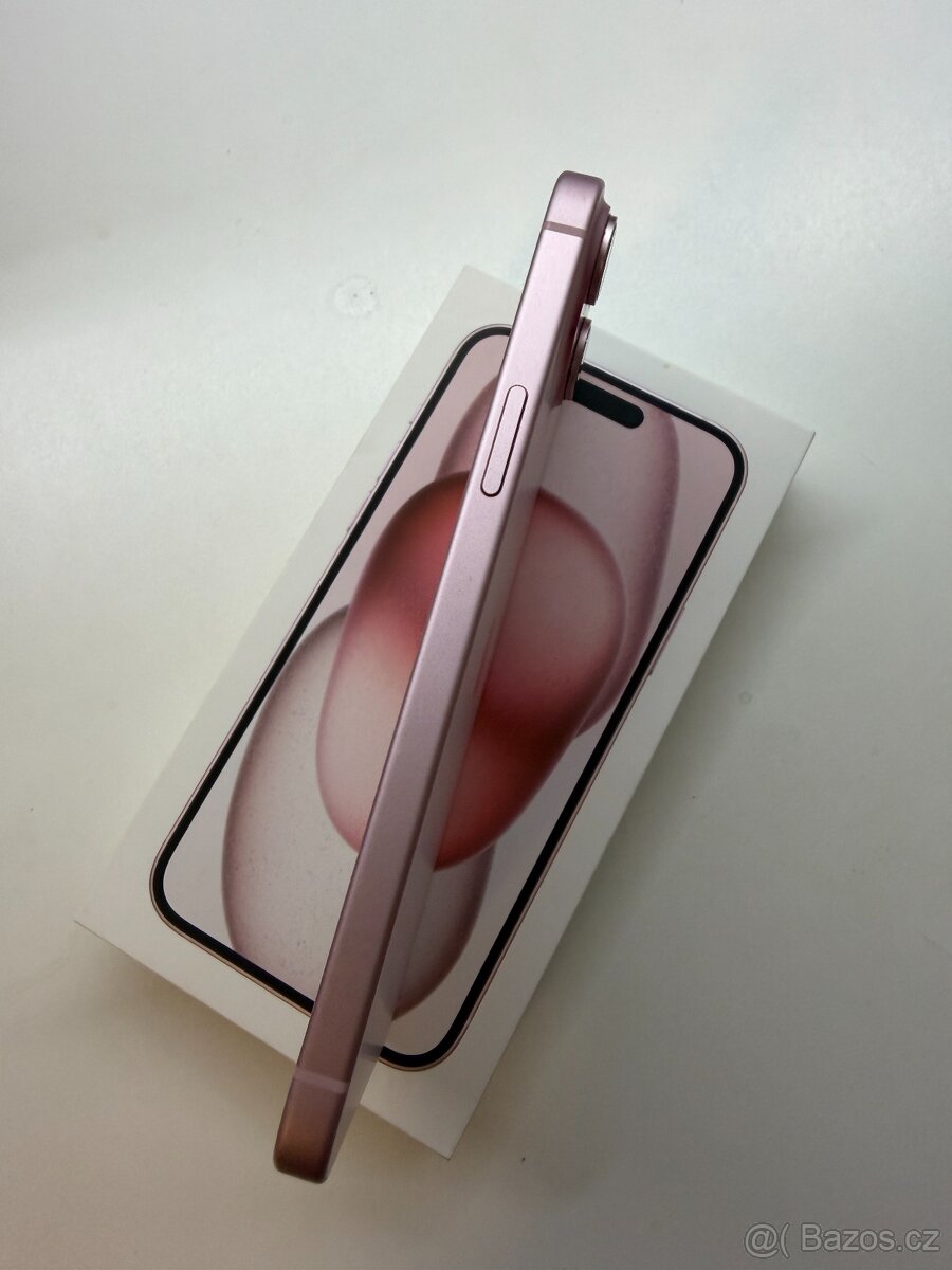 Iphone 15 Plus 256gb Růžový jako NOVÝ - 5