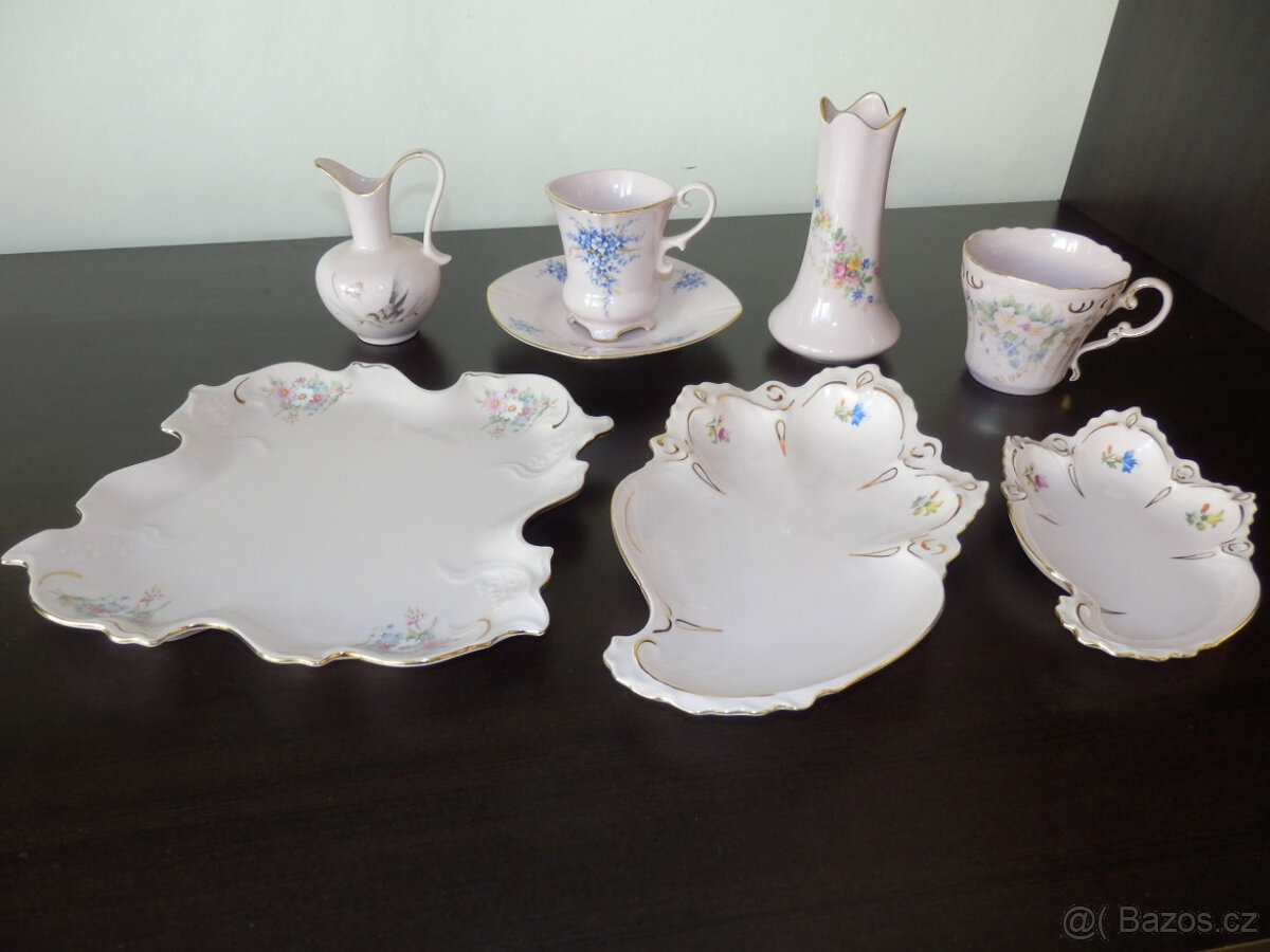 růžový porcelán - různé - 5