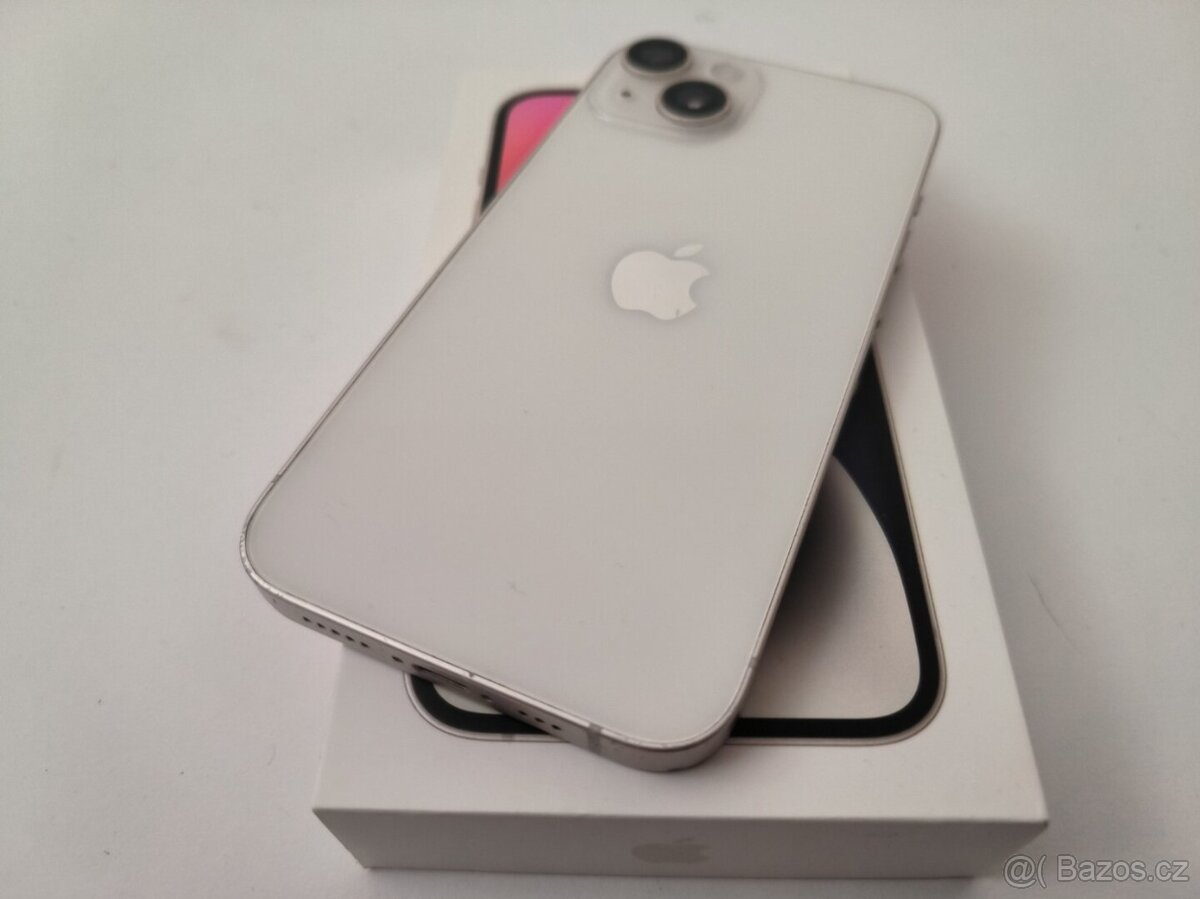 apple iphone 14 128gb Starlight / Batéria 100% - 5