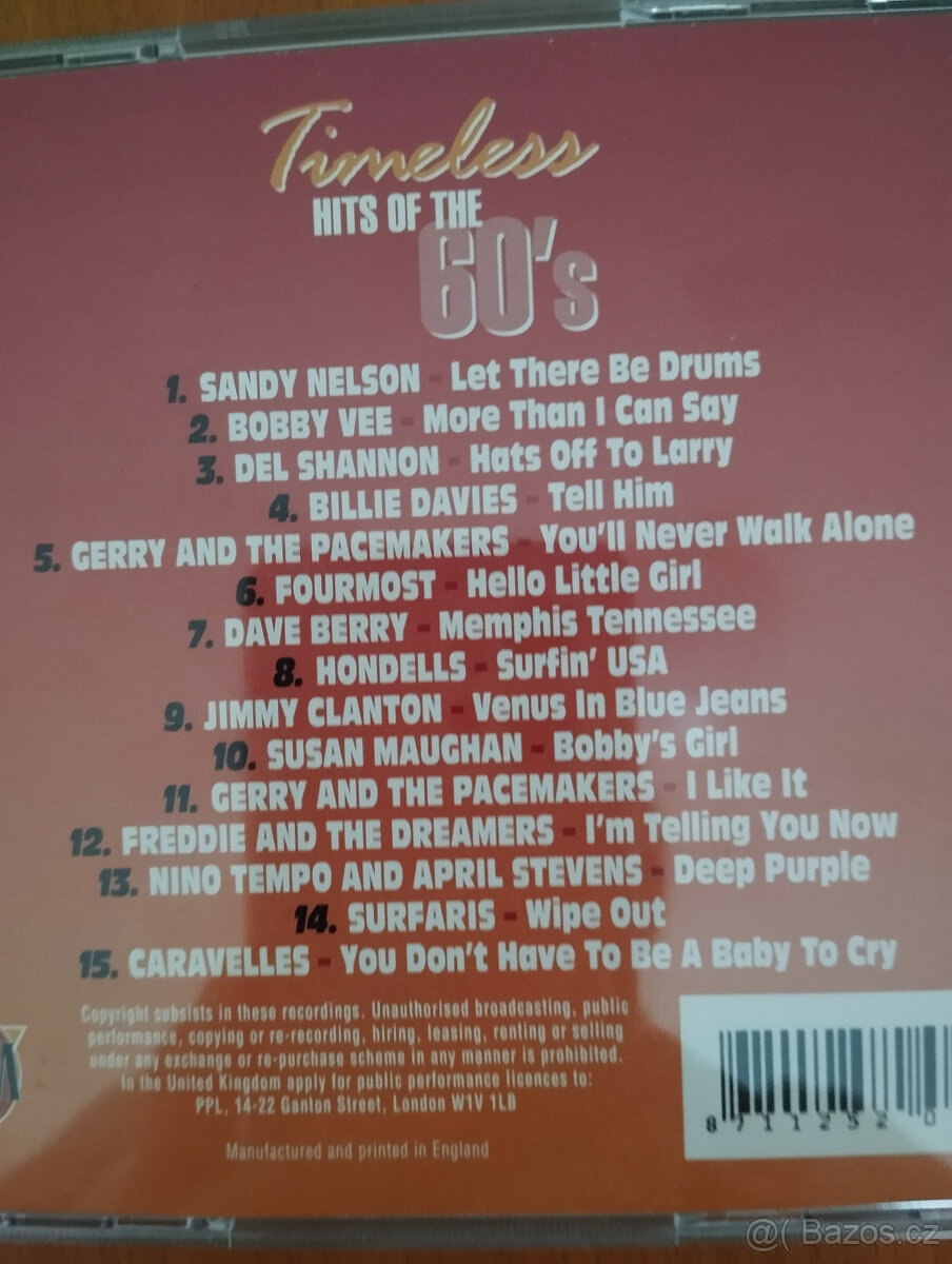 CD - Timeless Hits of The 60s - 5