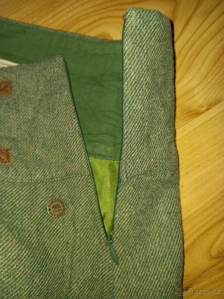 Vlněná zelená sukně Timeout vel.36 - 5