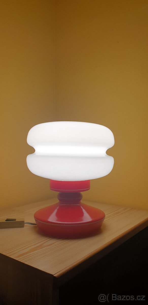 NÁDHERNÁ NADČASOVÁ LAMPIČKA Š.TABERY? RETRO LAMPA - 5