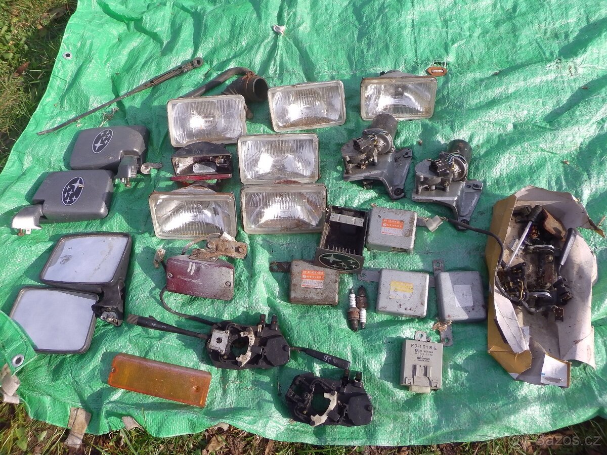 Subaru Libero E10, E12 mnoho dílů - 5