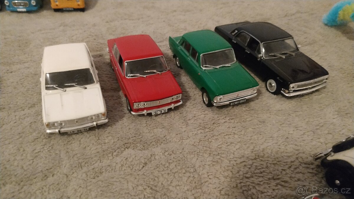 Modely autíček 1:43 - 5