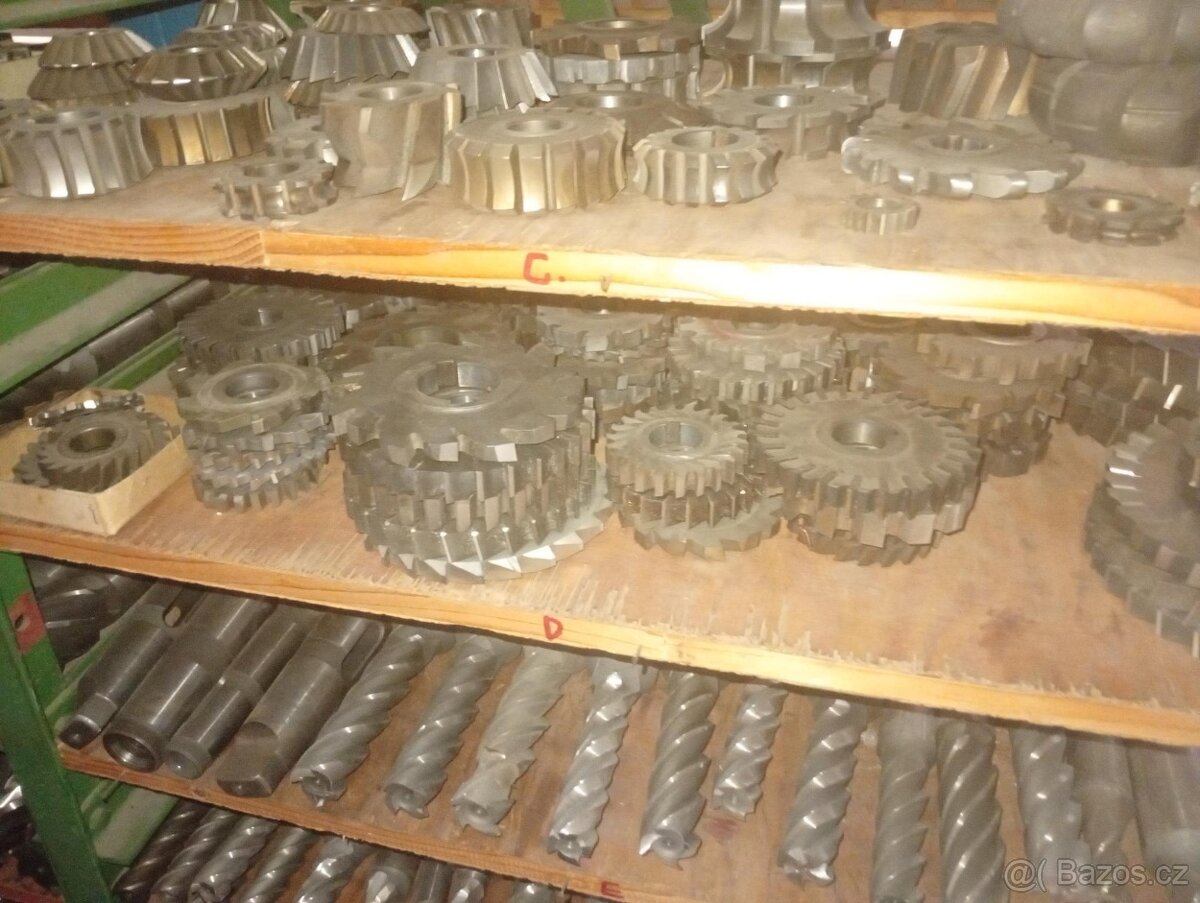 Moerse vrtáky, frézy - 5