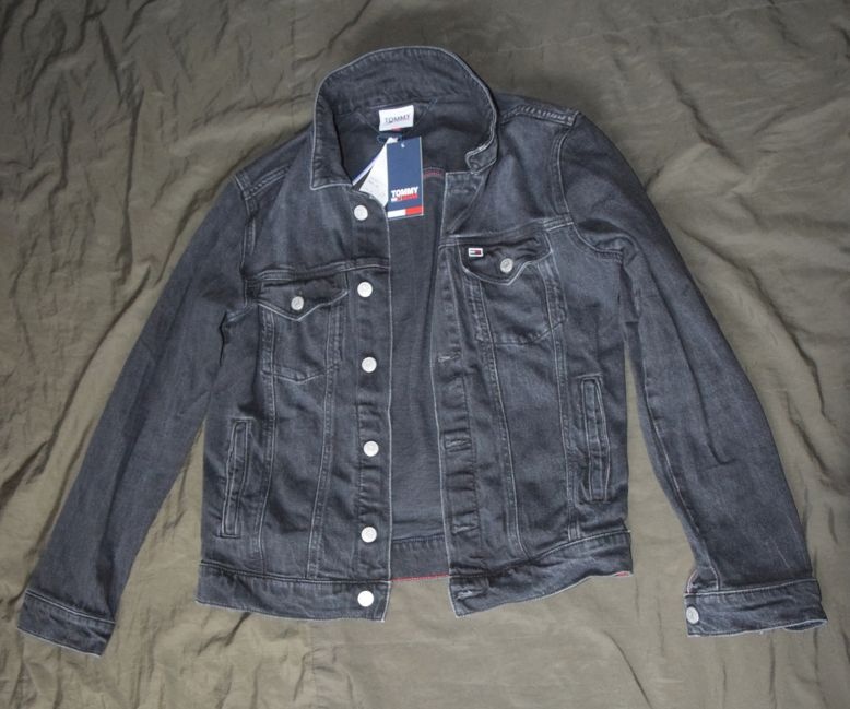 HILFIGER TOMMY Jeans - džíska, bunda ,velikost "M", NOVÁ - 5