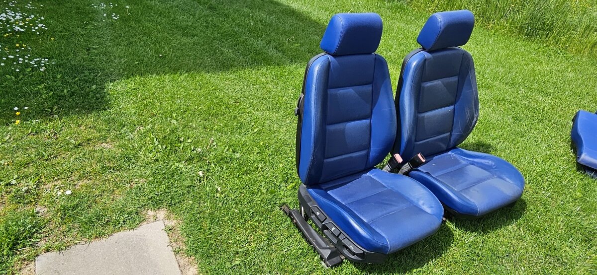 BMW E36 compact kožený interiér - 5