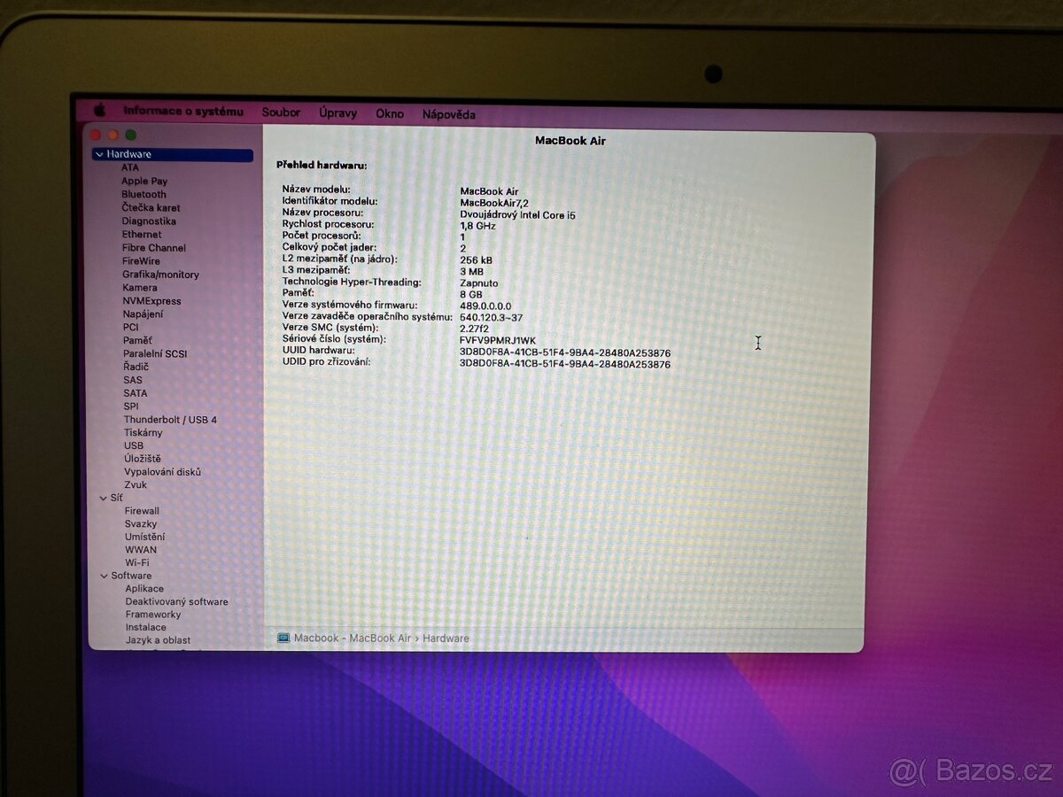 Apple MacBook Air 2017 13.3” i5 1.8/8GB/128GB + Magic Mouse - 5