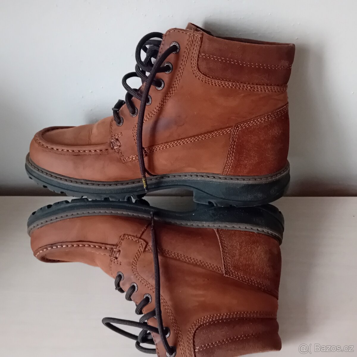 pánské kožené zimní boty č. 42 zn. Camel active - 5