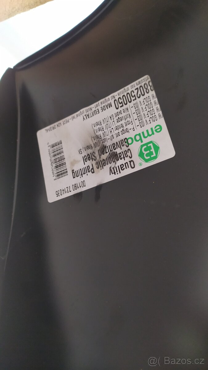 LP blatník VW Golf V r.v.2003+ - 5