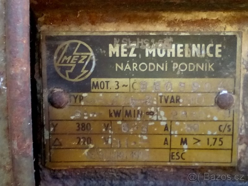Prodám poctivé ČS silné a funkční elektromotory - 5
