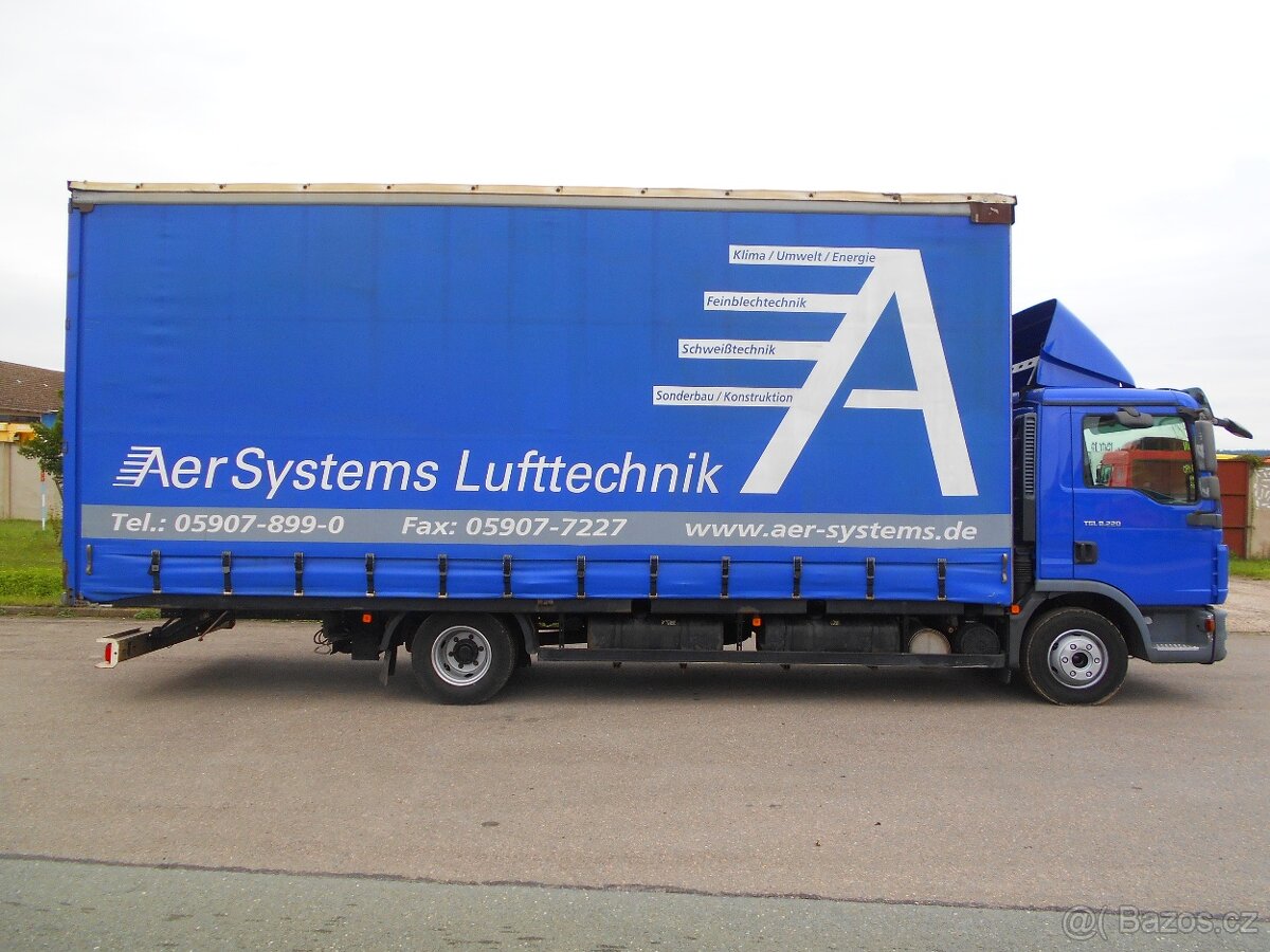 MAN TGL 8.220 4x2 BL – plachta - 5