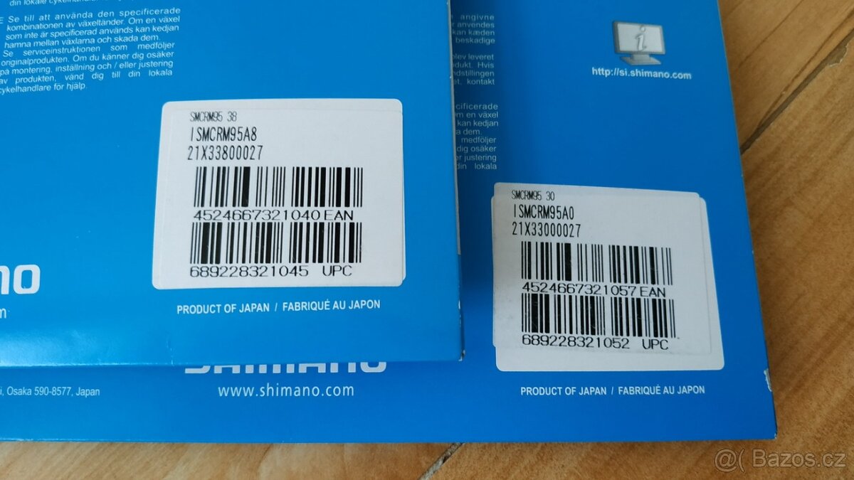 Převodníky Shimano XTR - 5