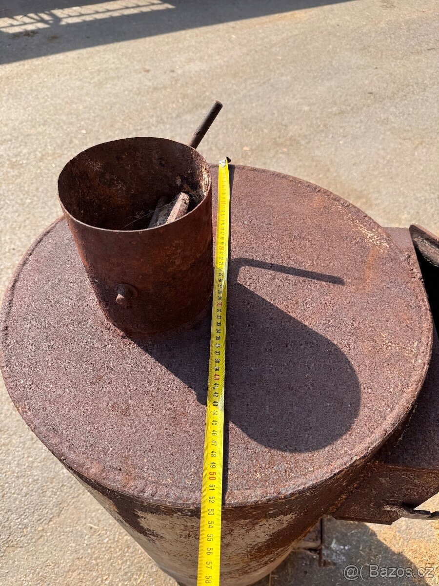 Kamna, kotel na dřevo - 5