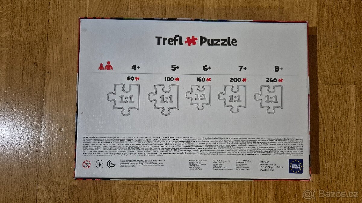Puzzle Trefl 200 ks Kouzelná Beruška - 5