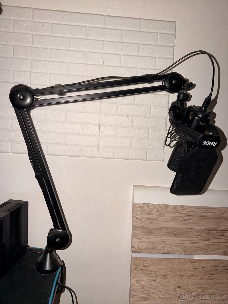 Mikrofon RODE NT-USB + pavouk RODE SMR (+ možnost ramene) - 5