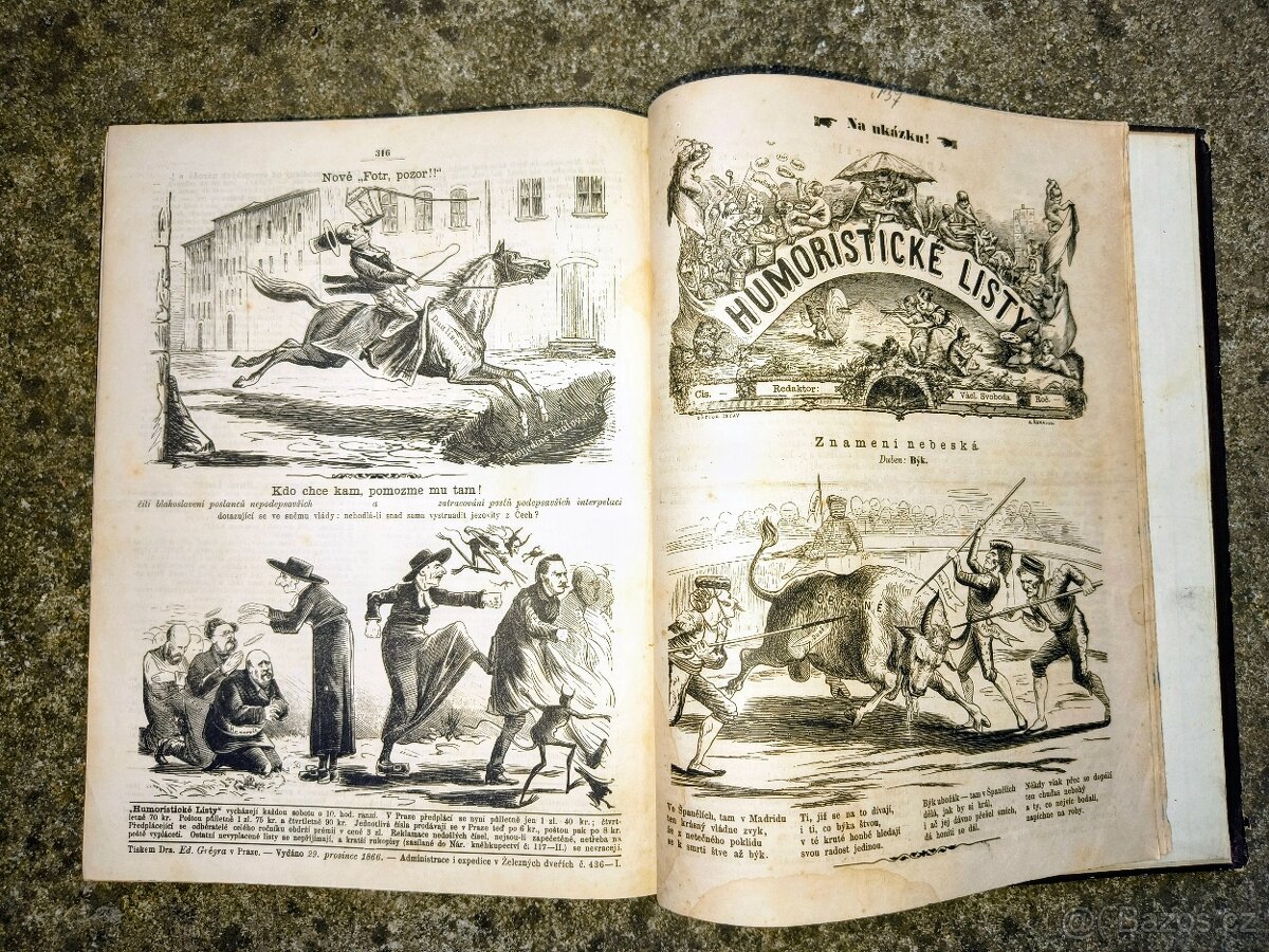 Humoristické listy 1866 - 5