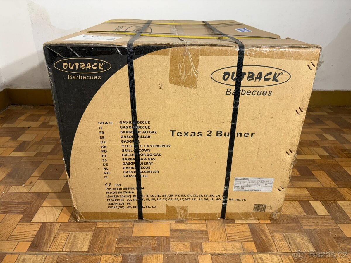 Nový nevybalený plynový gril OUTBACK Texas 2 Burner - 5