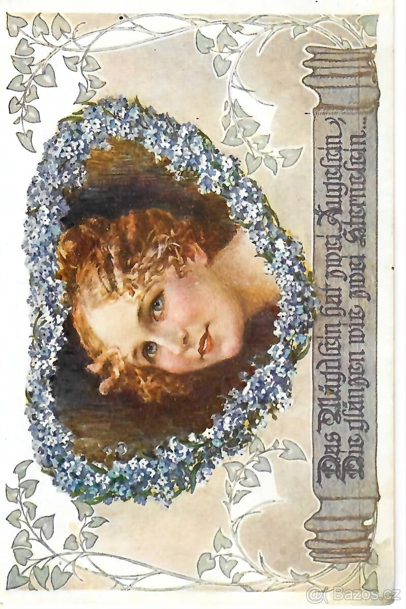 Historické pohlednice romantik - 5