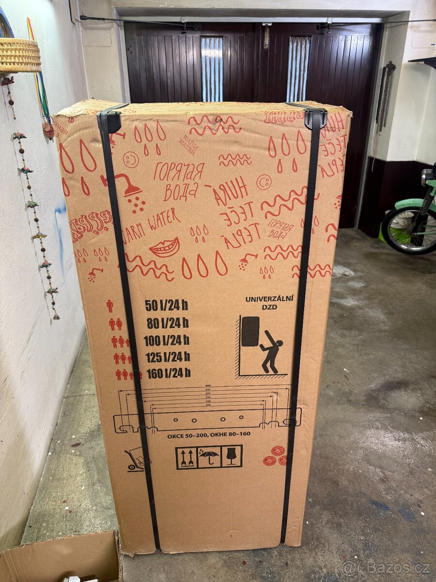 DRAŽICE OKCEV 160 el. ohřívač vody 160l, ležatý - 5