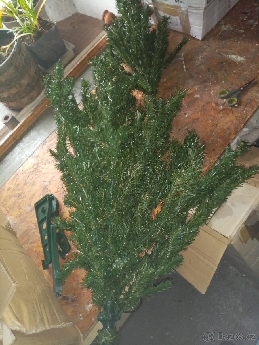 Starý retro umělý vánoční stromek - 5
