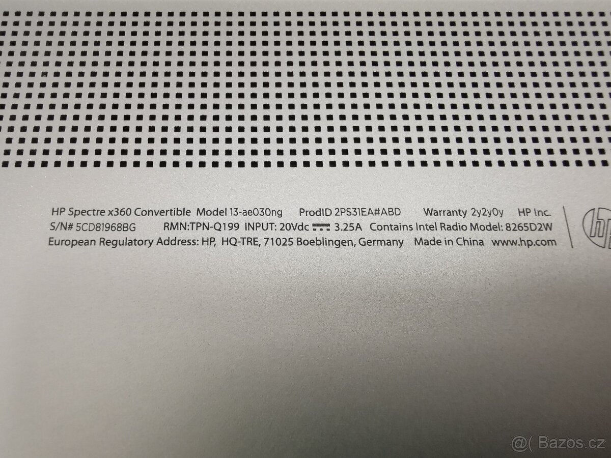 Notebook HP Spectre X360 - 5