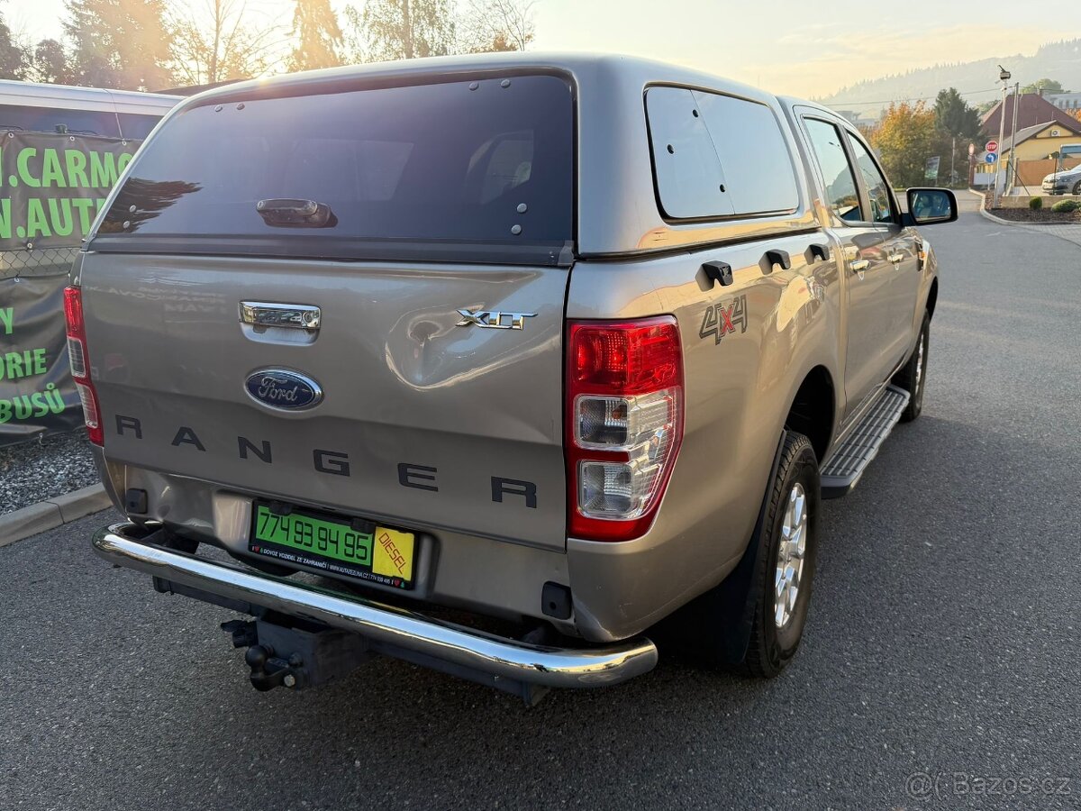 FORD RANGER 2,2 TDCI 4x4 - 118 kW, ČR,TOP KM, TAŽNÉ ZAŔIZENÍ - 5