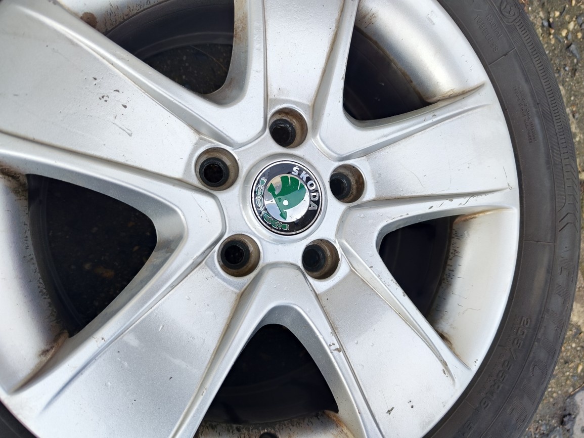 16"letní alu sada Crateris 5x112 origo Škoda Octavia 2 Golf - 5