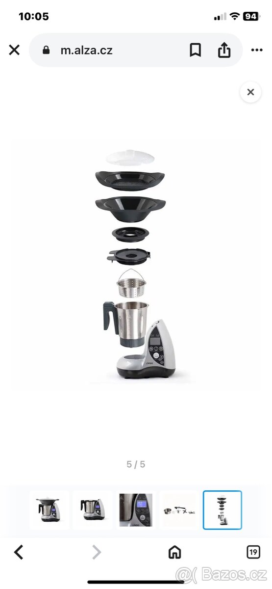 Kuchyňský robot Livoo DOP142G - 5