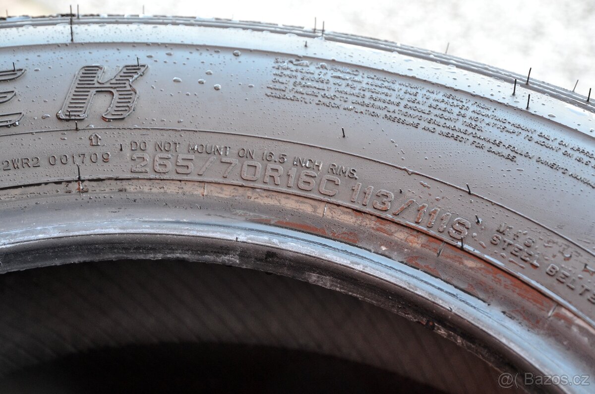 4ks DUNLOP Grandtrek 265/70 R16 M+S