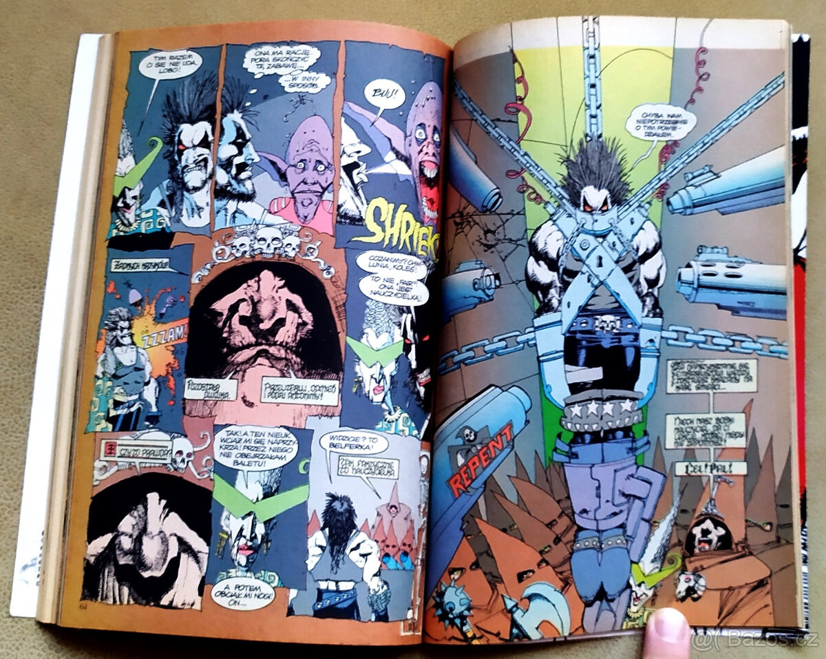 Komiks Lobo- Ostatni czarnian 1994 v polštině - 5
