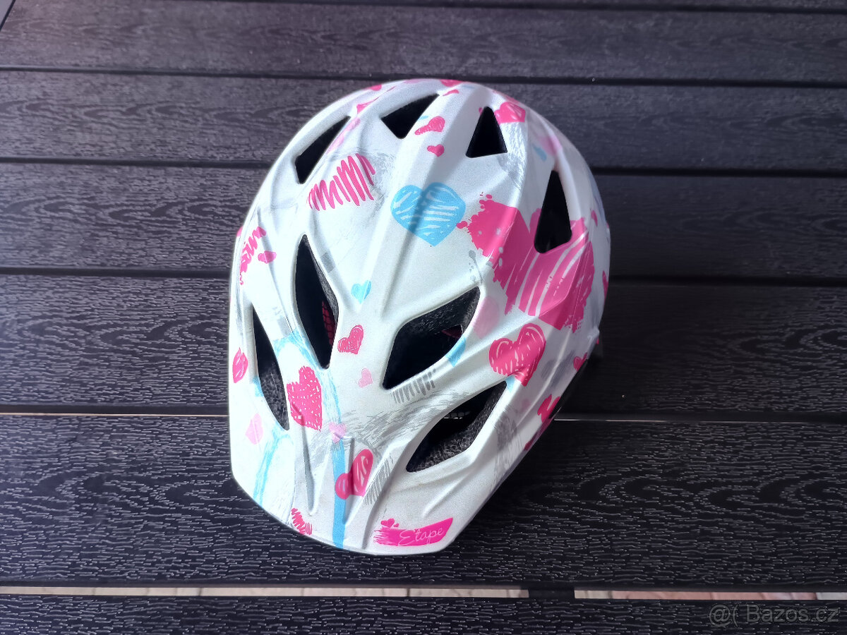 Lehká dětská přilba na kolo 48-52 cm - 5