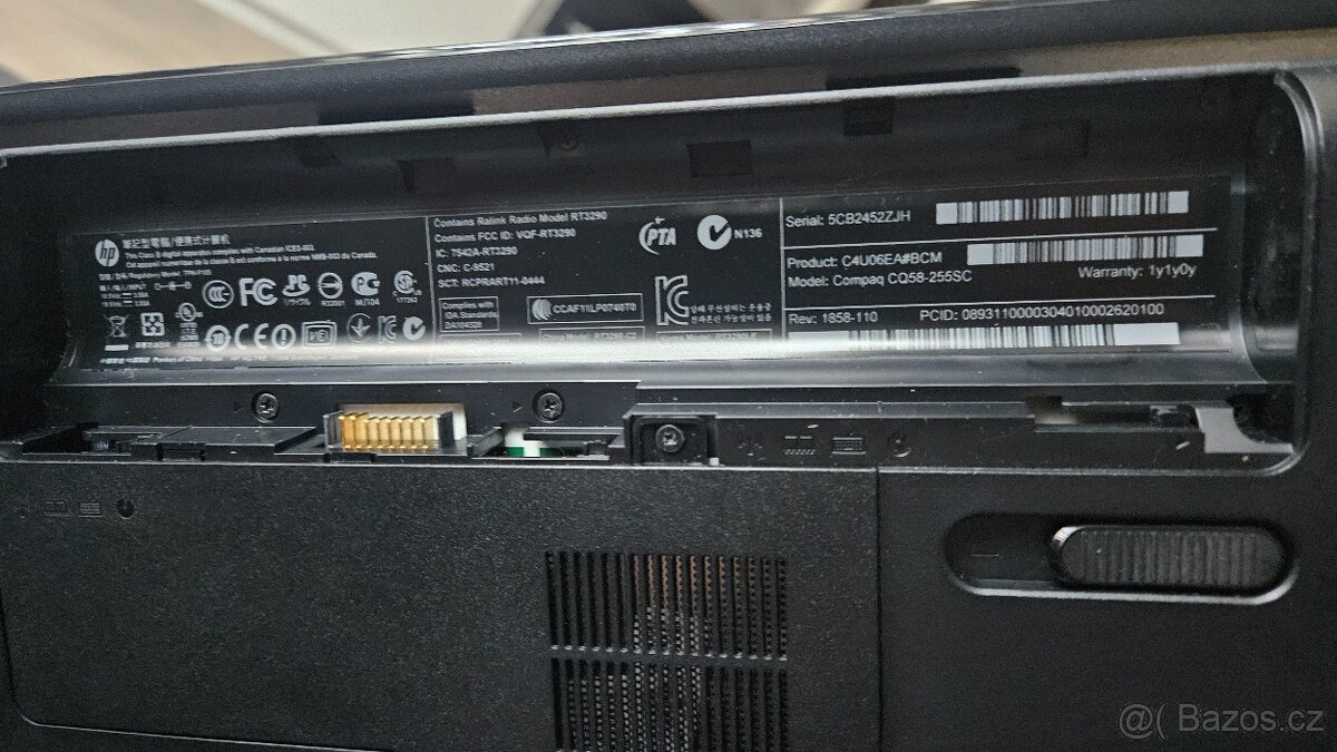 Compaq CQ58 – nefunkční, na díly - 5