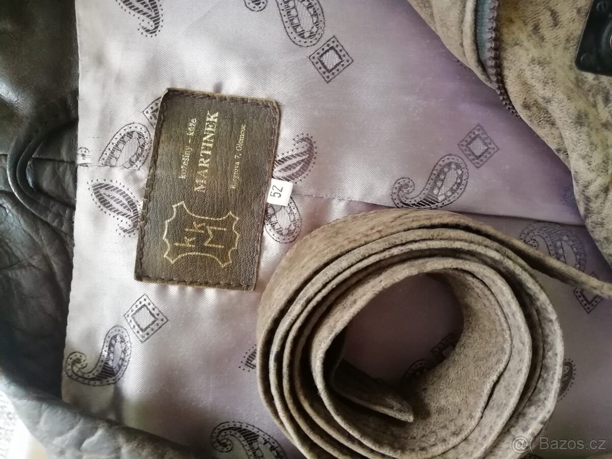 Kožená bunda Martínek - 52 - XXL - NOVÁ - SLEVA - 5