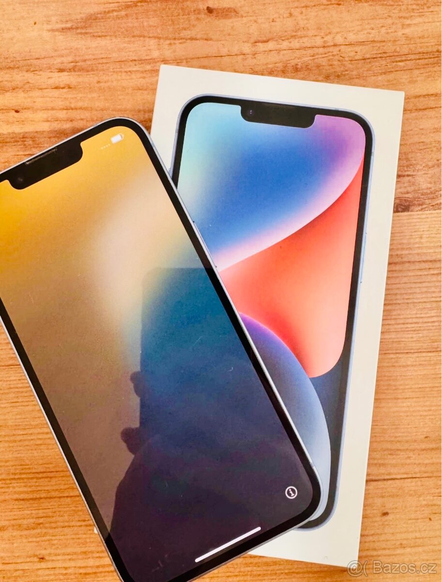 iPhone 14 Modrá BATERIE 100% TOP - 5