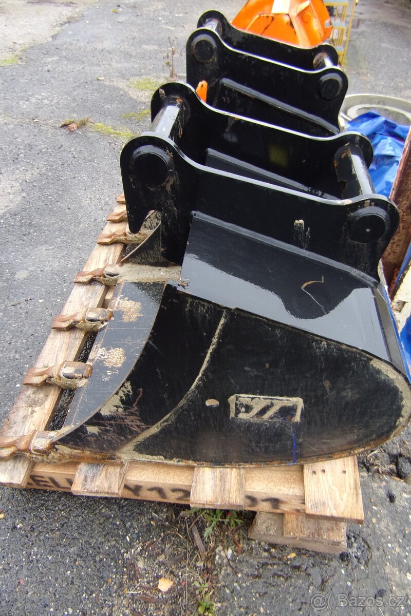 Zubové lopaty na bagr Tieflöflel - 5