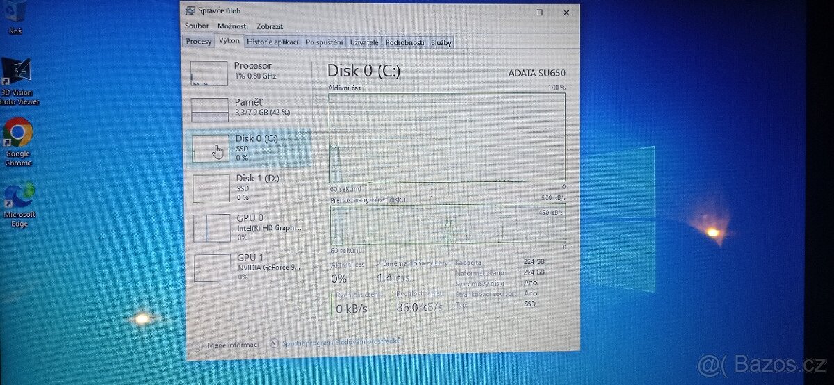 Dell i3,8GB,SSD,GPU - 5