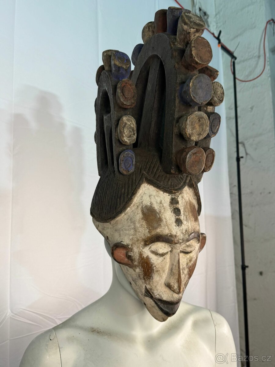 Africká rituální maska (603013) - 5