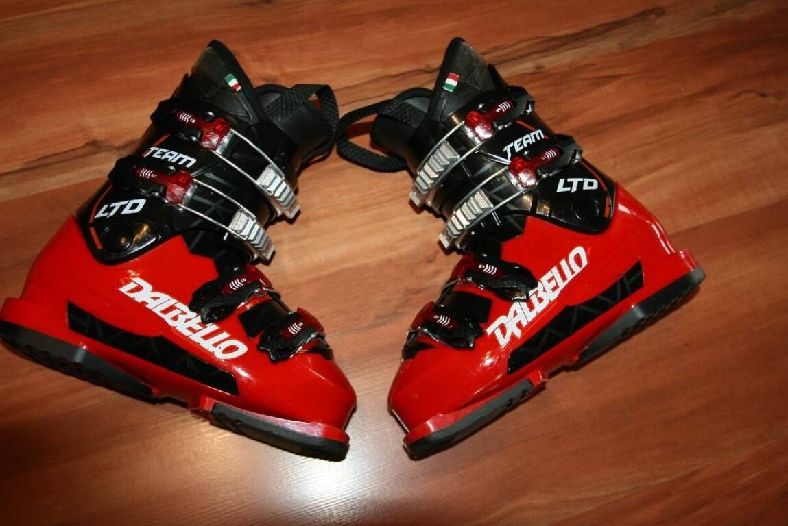 lyže dynamic 120 cm , lyžáky dalbello - 5