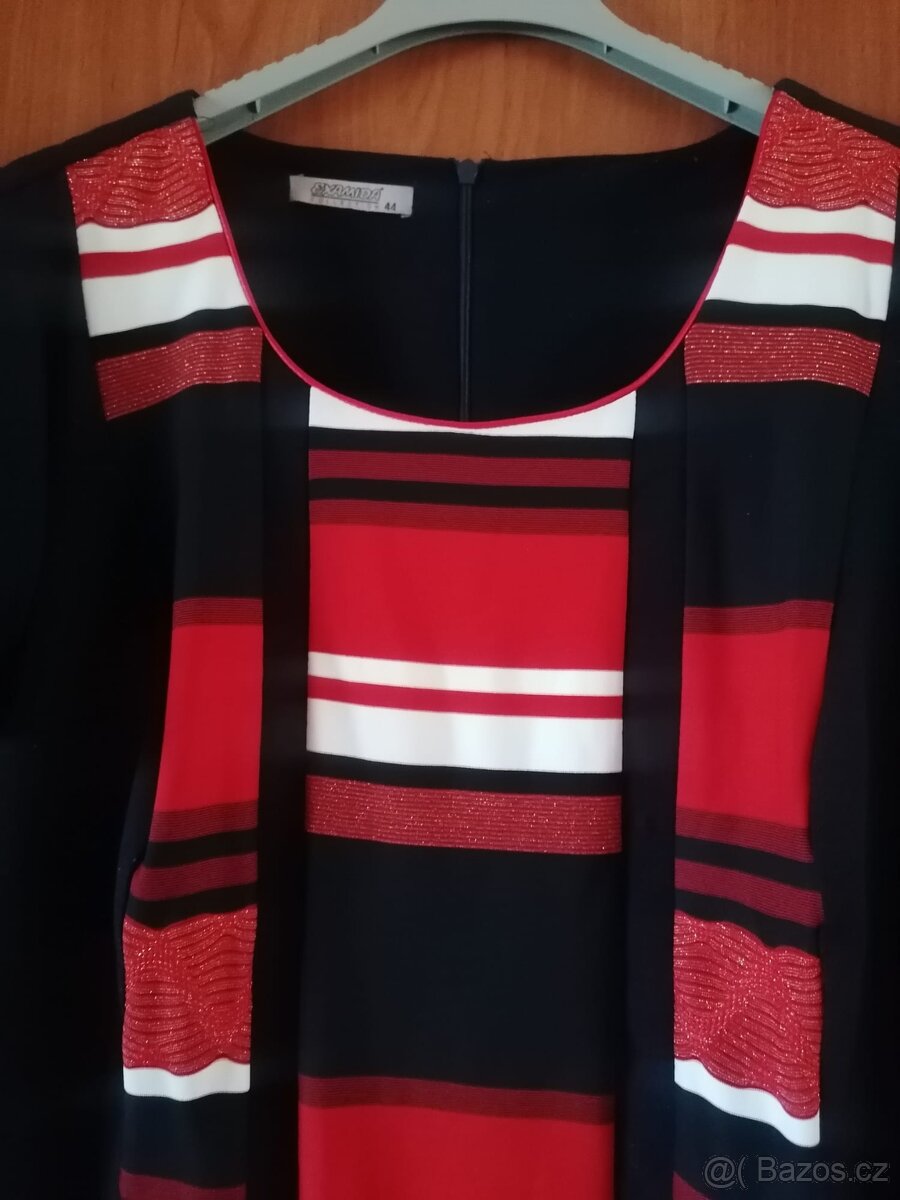 Nové společenské šaty, vel. 42-44 - 5