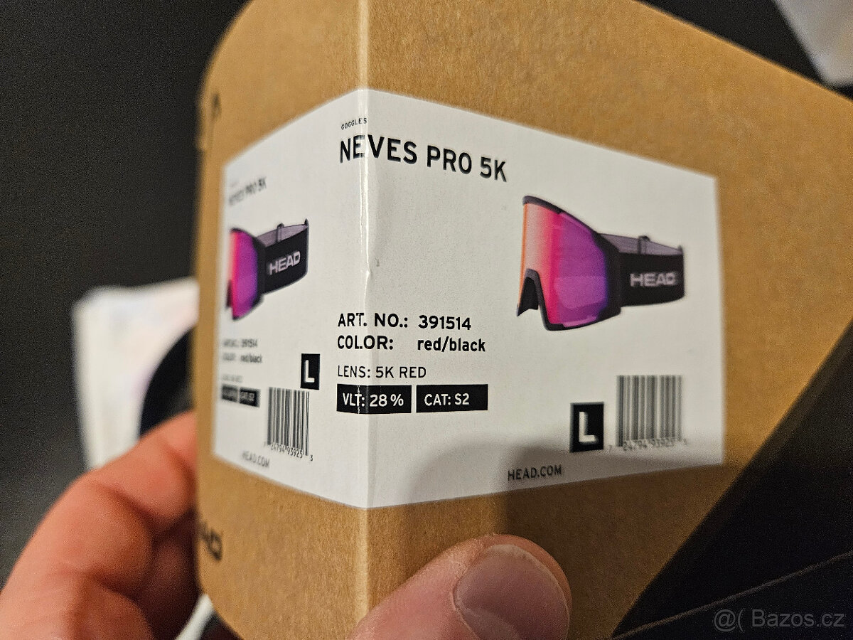 Brýle Head Neves Pro 5k, veľkosť L - 5