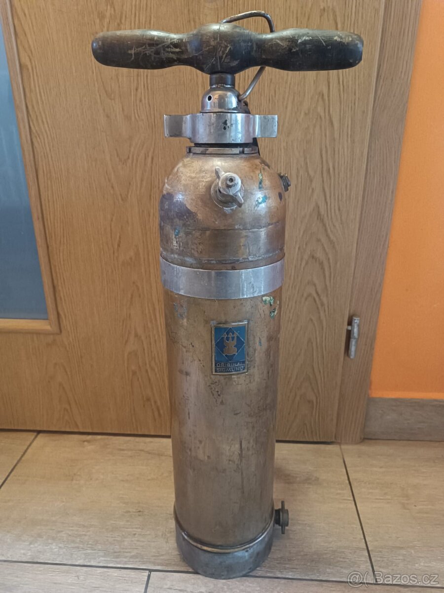 Starožitný mosazný postřikovač - 5