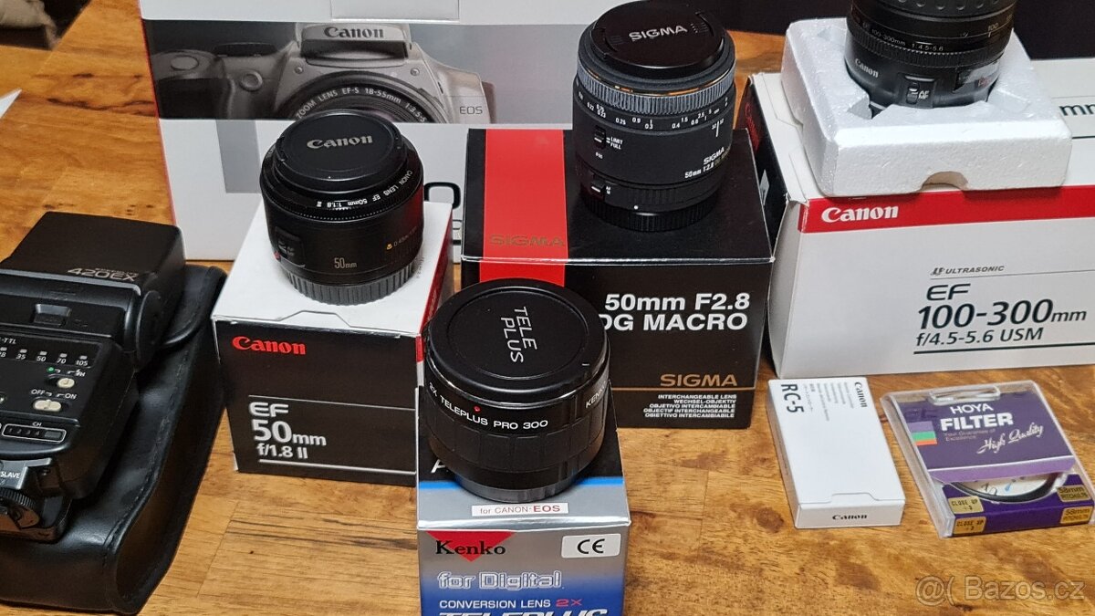 Prodám fotoaparát CANON EOS 300D - 5