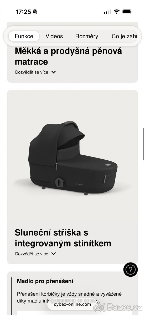 CYBEX MIOS hluboká korba - 5