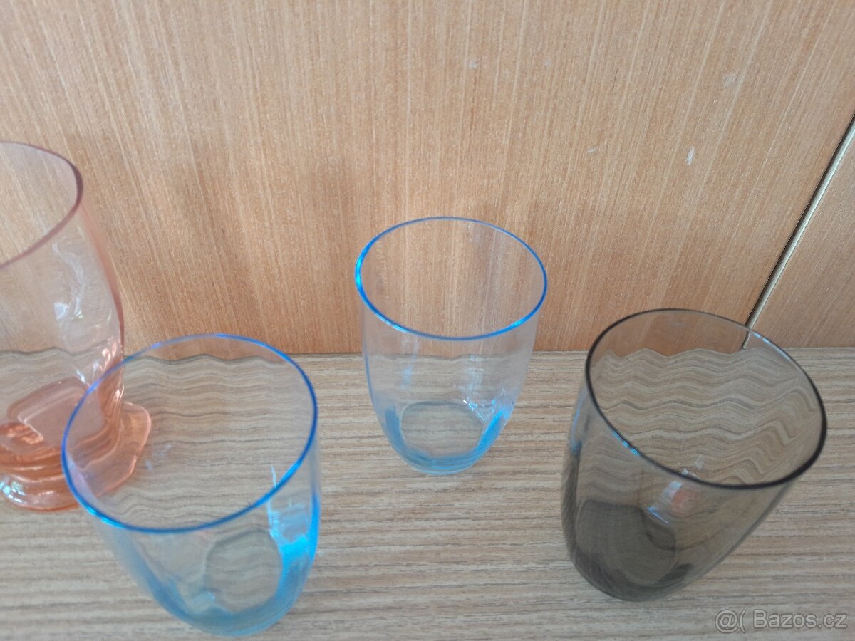 STAROŽITNÉ SKLENIČKY Moser - 5