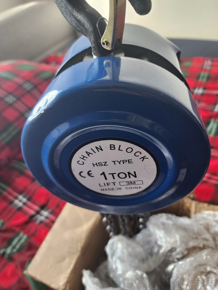 Řetězový kladkostroj HSZ 1T / 3 m - 5
