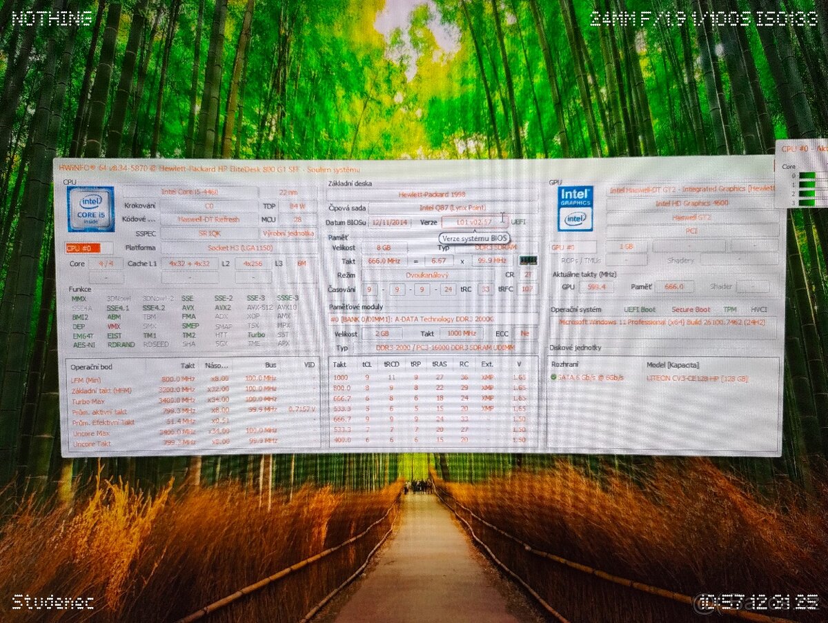 PC HP \\ Intel I5 \\ SSD \\ WINDOWS 11 \\ 8GB RAM - 5