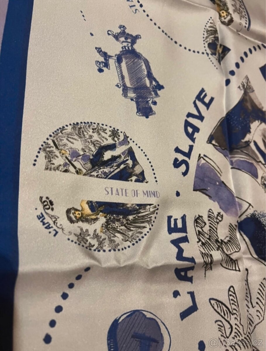 Hedvábný šátek State of mind - 5
