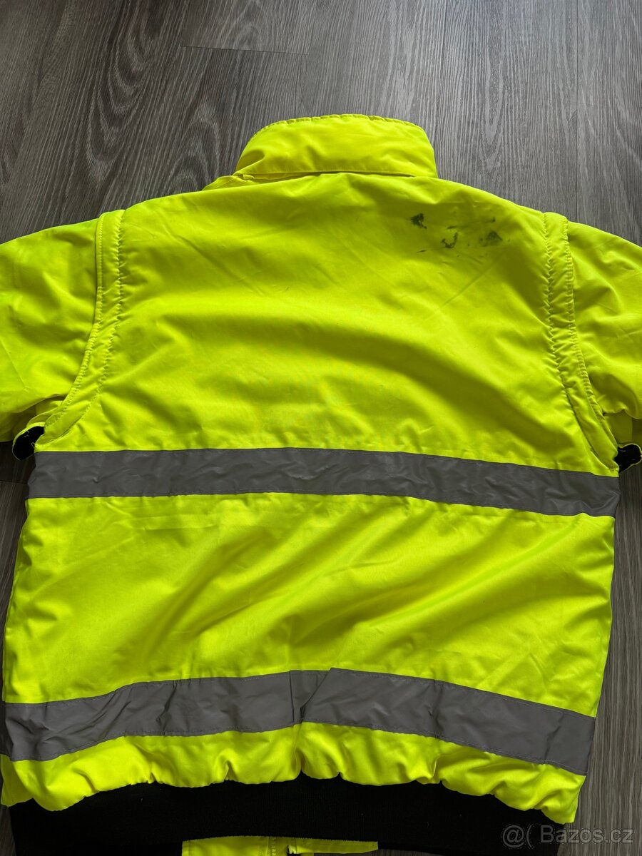 Zimní pracovní reflexní bunda - 5