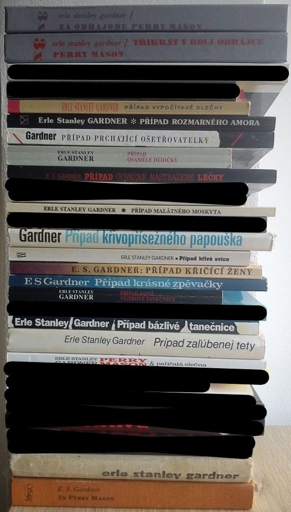 Sbírka knih Stanley Erle Gardnera ( Perry Mason ) - 5
